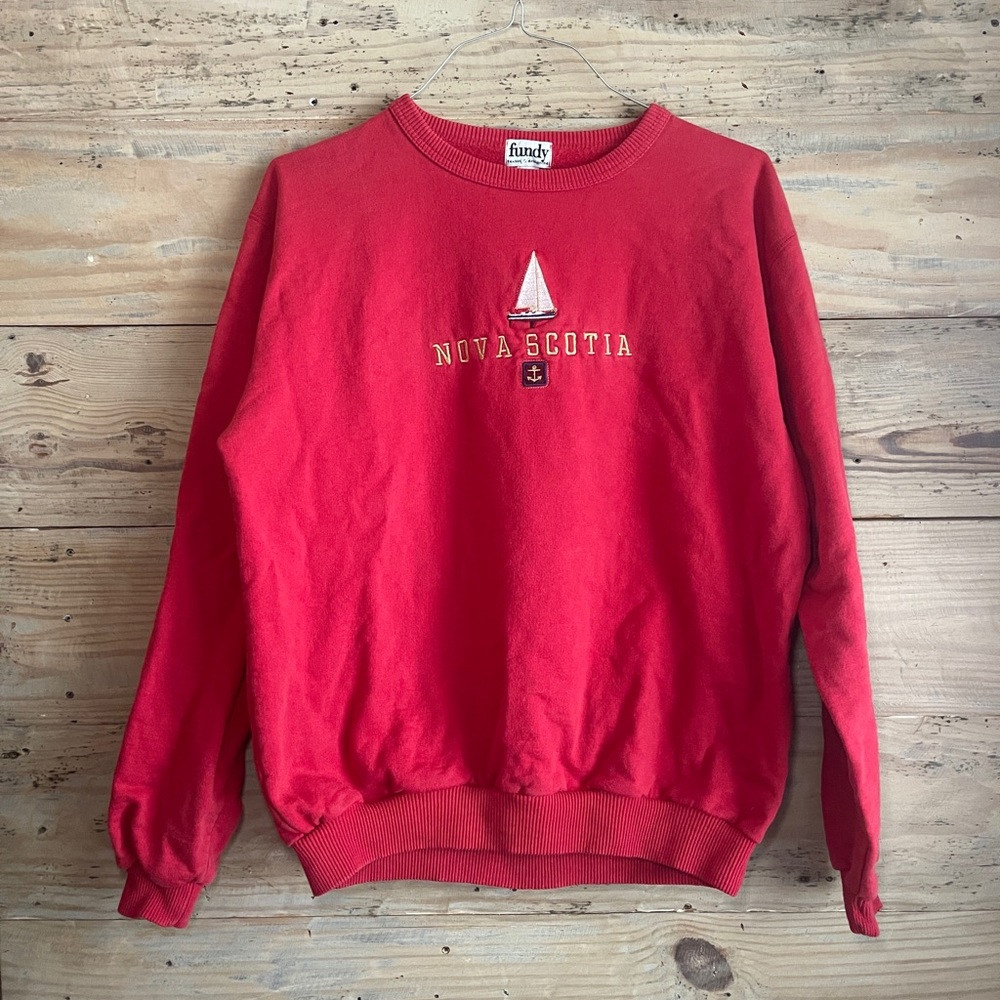 VINTAGE Nova Scotia Crew Neck Size M